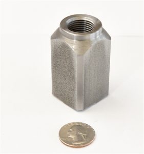 Square Weld Bung 1.25X5/8