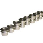 3/4" High Misalignment Spacers for - 12 Stainless Steel