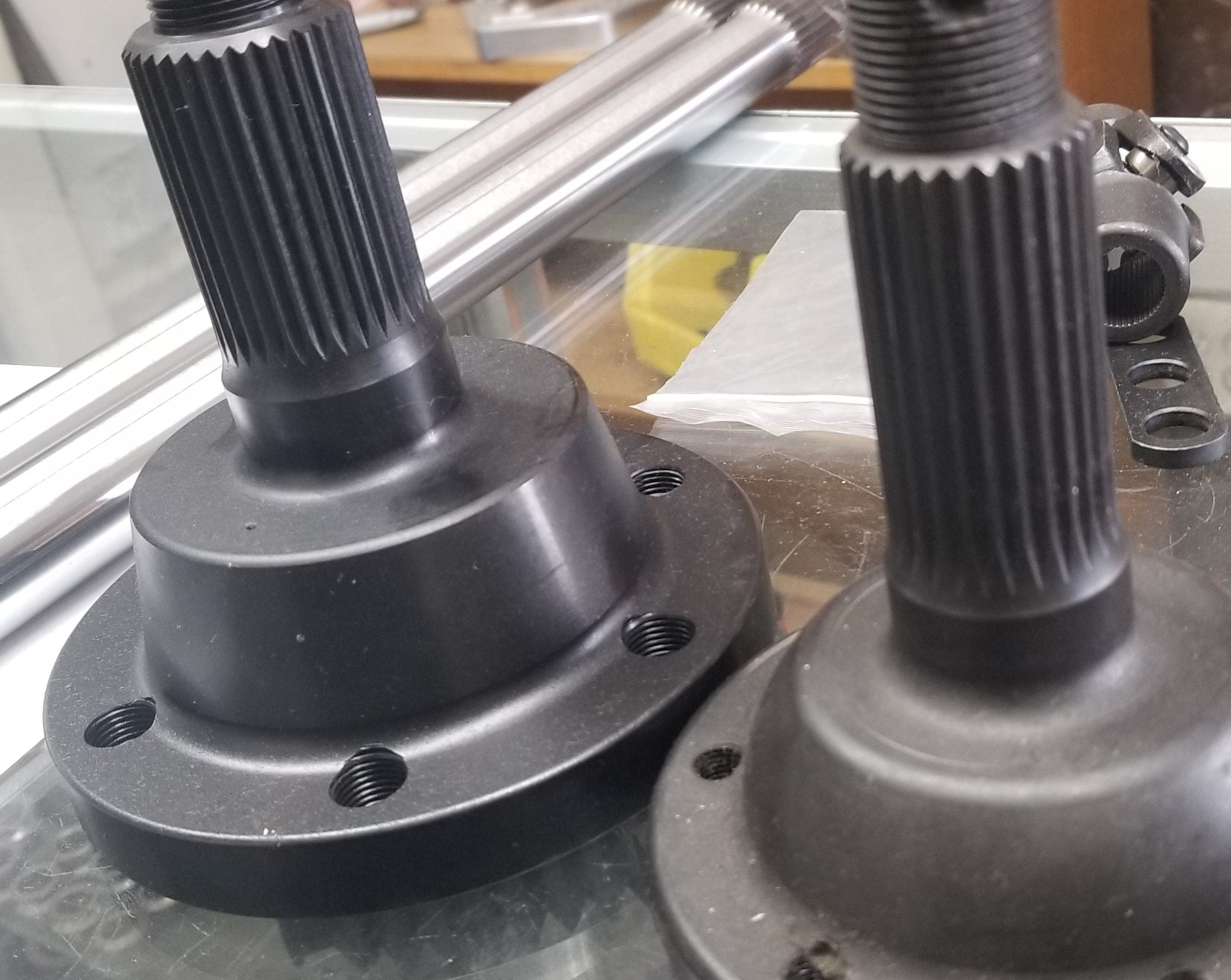 930 Rear Cv Axle Micro Stub Axle 930 CV to RBP 33T – RBP Manufacturing